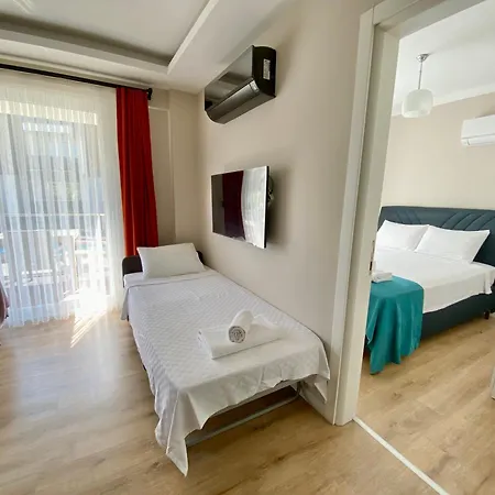 With Large Pool In Fethiye