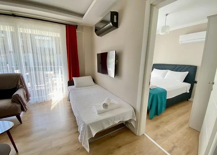 With Large Pool In Fethiye